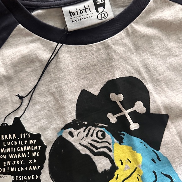 NWT Boys Minti L/S Shirt - Picture 2 of 2